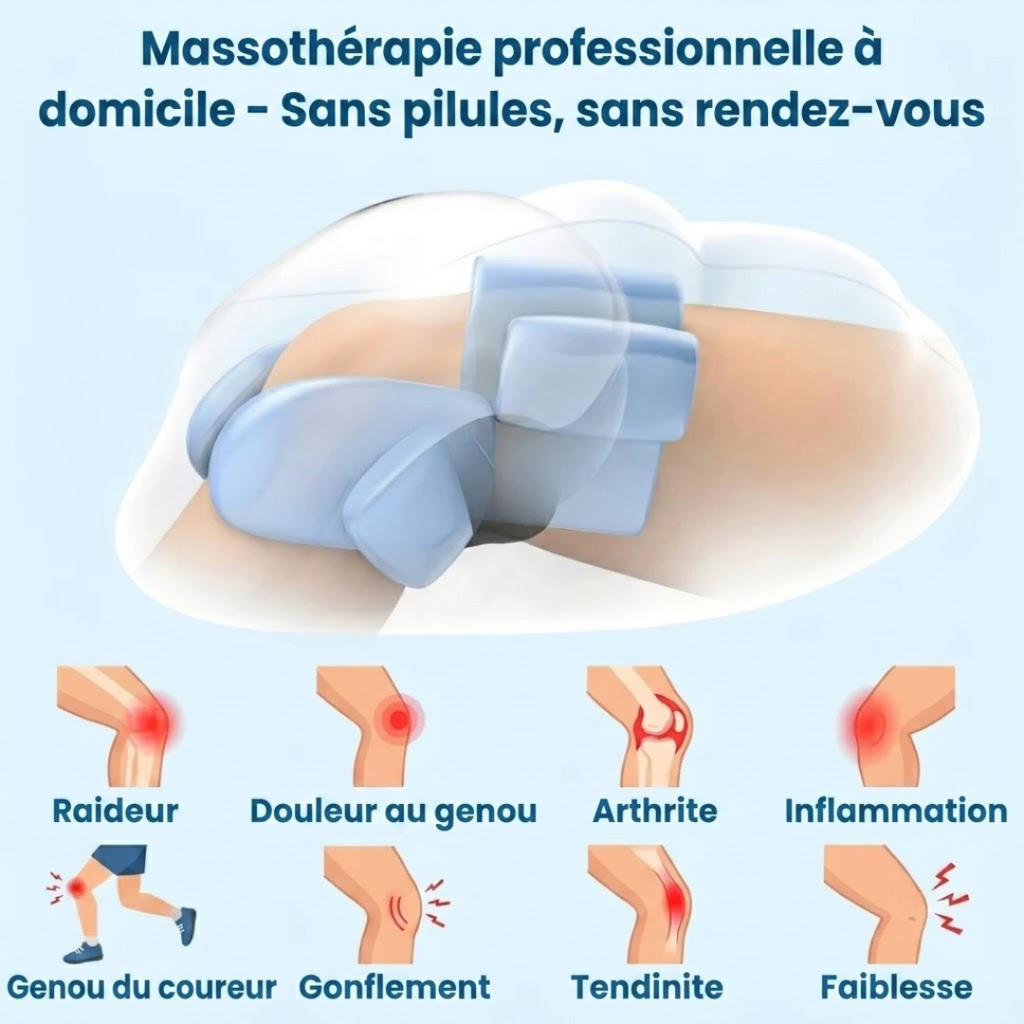 L'appareil de massage genou 4-en-1 Aeloriana™ original