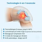 L'appareil de massage genou 4-en-1 Aeloriana™ original